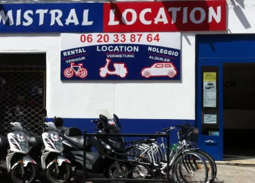 Mistral Location - location 2 roues