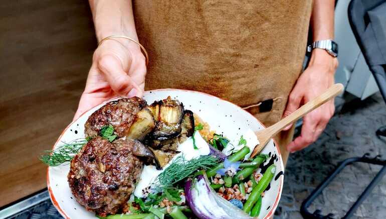 Assiette du Simple. Restaurant Simple.