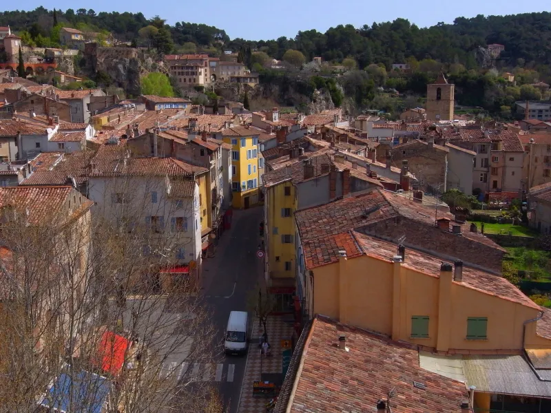 Les toits de Barjols