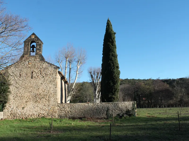Chapelle de St Martin de Fenollar, La Méditerranée à vélo