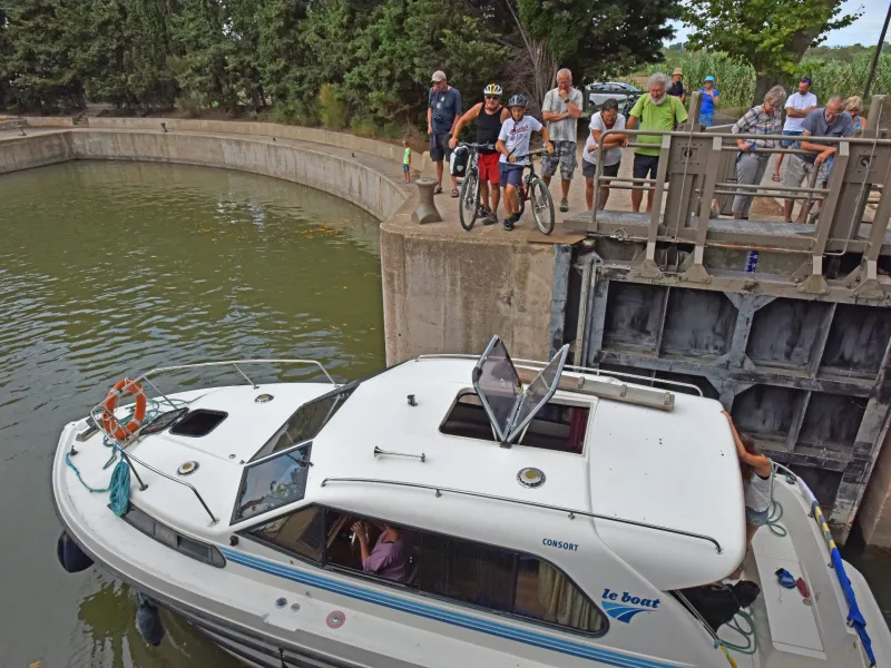 L'écluse Ronde à Agde