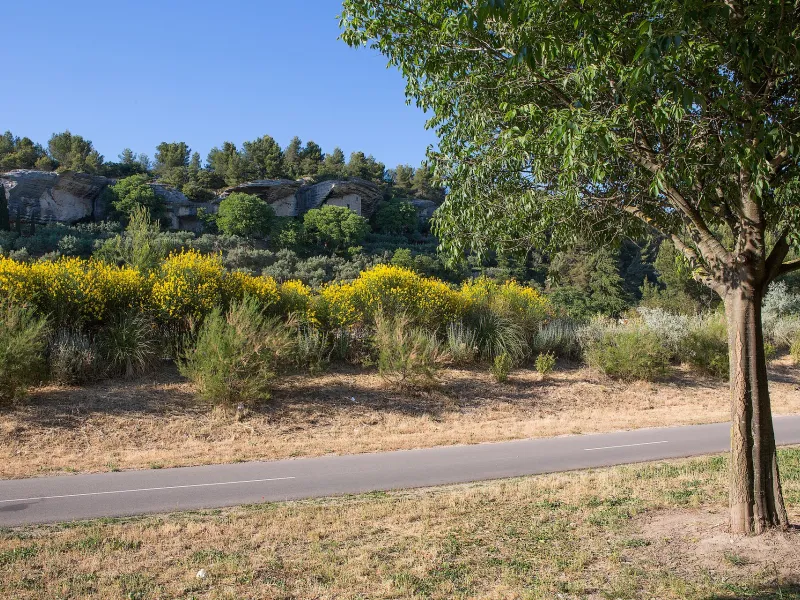 Voie verte du Calavon à Beaumettes