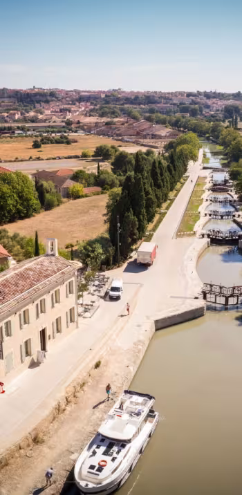 Béziers, le Canal du Midi