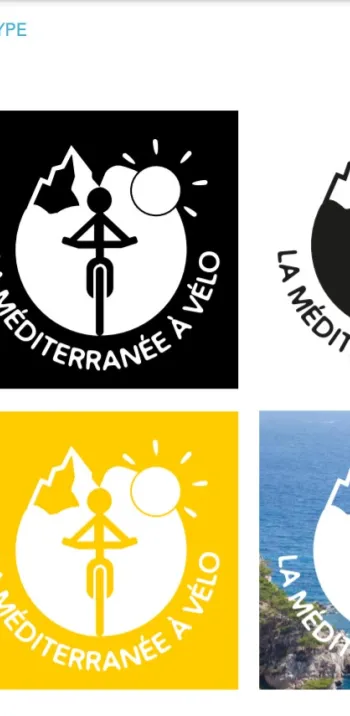 Outils de communication La Méditerranée à vélo