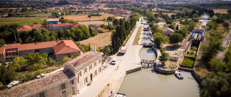 Béziers, le Canal du Midi