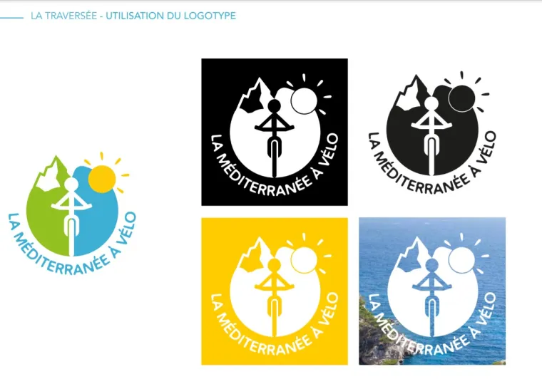Outils de communication La Méditerranée à vélo