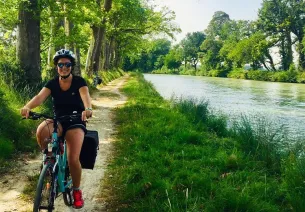 À vélo le long du Canal du Midi