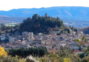 Vue générale de Forcalquier