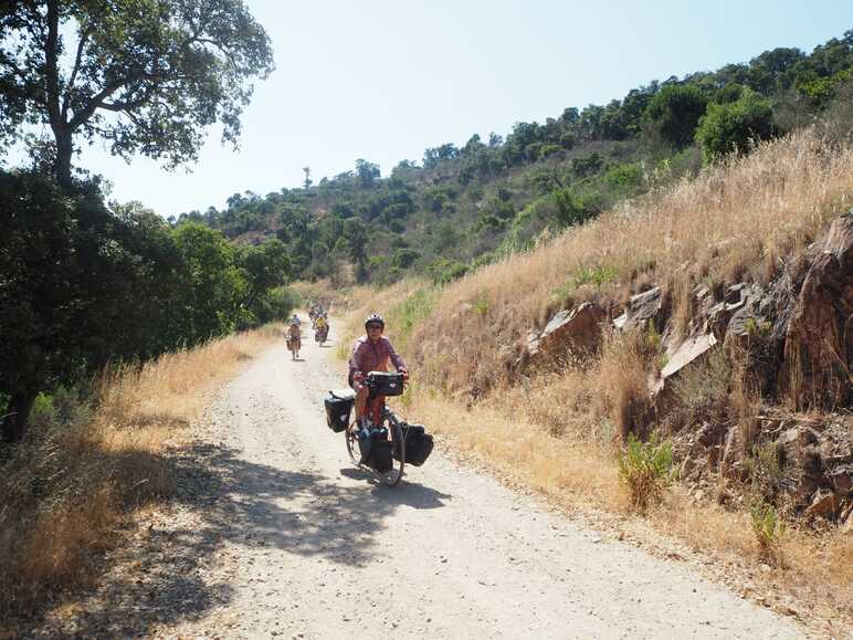 Gravel sur les pistes du sud