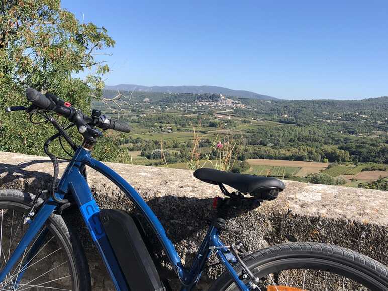 Vue panoramique sur le Luberon